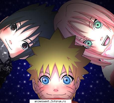 Naruto , Sasuke , Sakura!! - Sasuke- I love Naruto- I love Sakura- I hate - Naruto